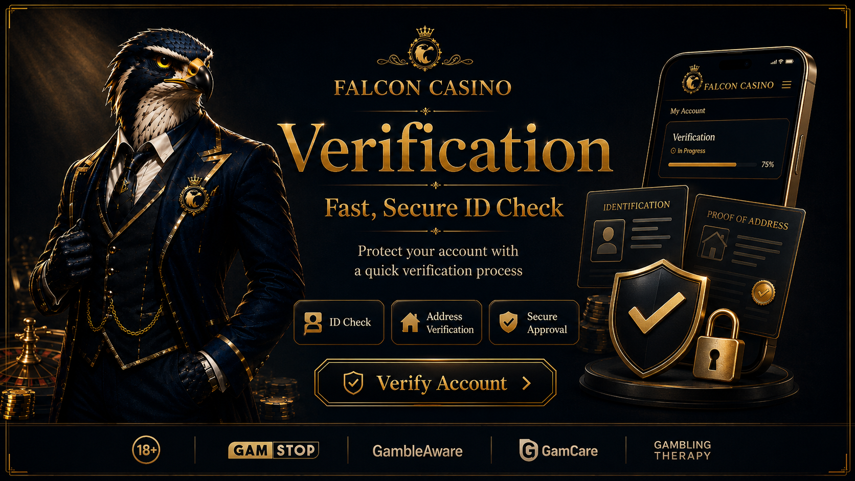 Falcon Casino Sign Up – Claim Your Welcome Bonus